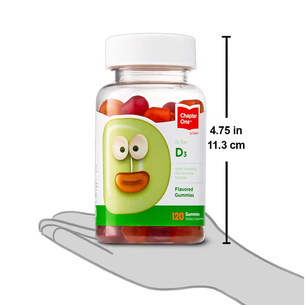 Chapter One&trade; D Is For D3 - 120 Gummies (120 Servings)